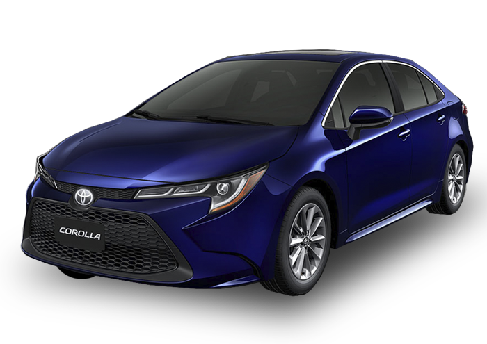 toyota Corolla color blanco