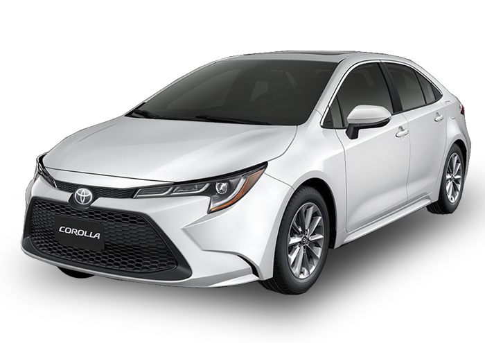 toyota Corolla color plateado