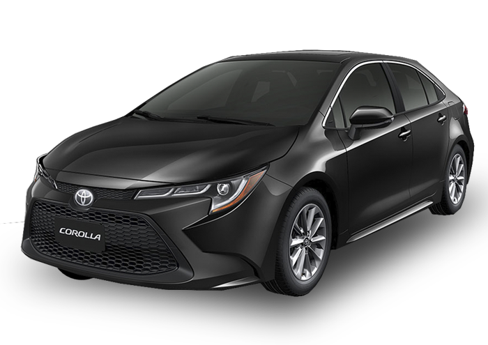 toyota Corolla color plateado