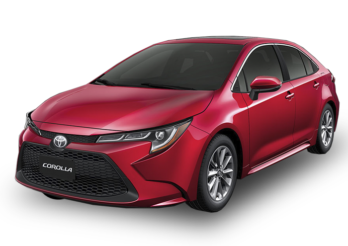 toyota Corolla color plateado