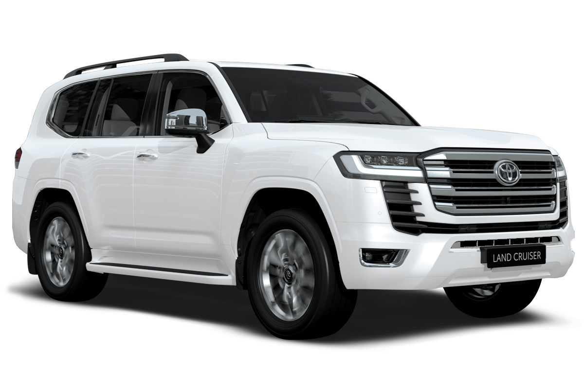 toyota Land Cruiser 300 color blanco perla