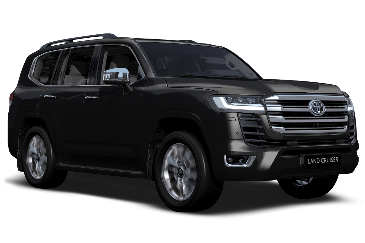toyota Land Cruiser 300 color negro