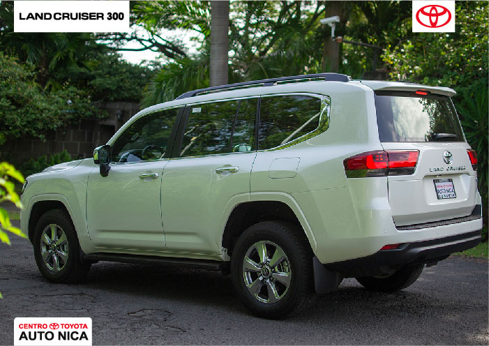 toyota Land Cruiser 300 exterior, diseño de luces trasera
