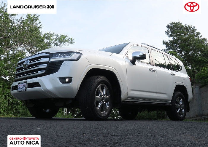 toyota Land Cruiser 300 exterior, diseño delantero