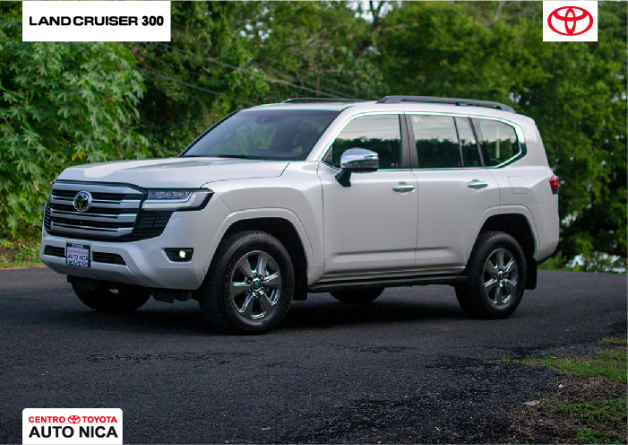 toyota Land Cruiser 300 exterior, diseño frontal