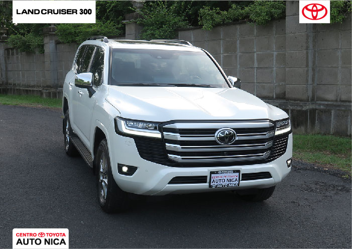 toyota Land Cruiser 300 exterior, diseño frontal 2