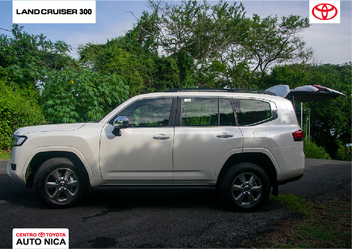 toyota Land Cruiser 300 exterior, diseño lateral