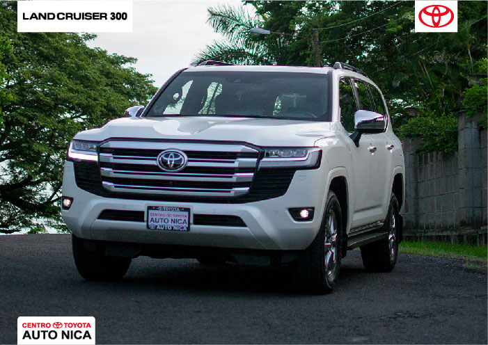toyota Land Cruiser 300 exterior, diseño de parrilla frontal