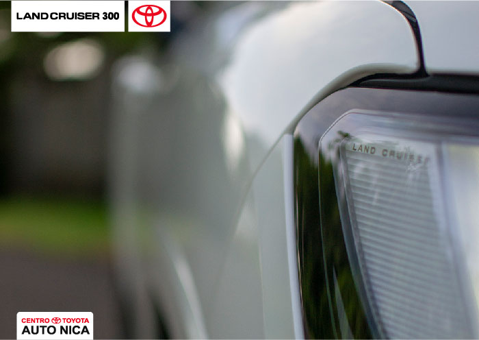 toyota Land Cruiser 300 exterior, faros delanteros logo