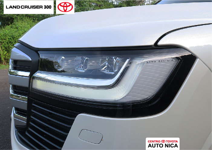 toyota Land Cruiser 300 exterior, faros delanteros