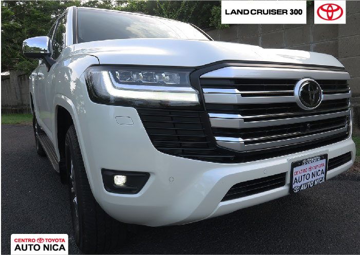 toyota Land Cruiser 300 exterior, luces led