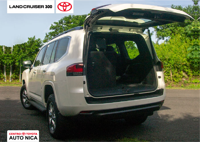 toyota Land Cruiser 300 exterior, portaequipaje