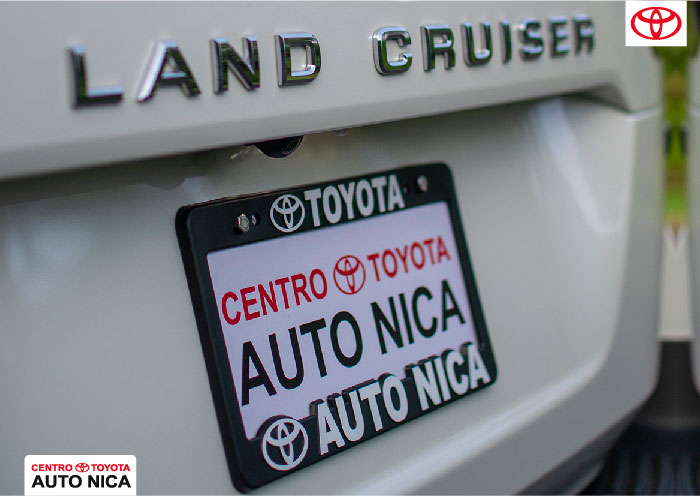 toyota Land Cruiser 300 exterior, portaplaca
