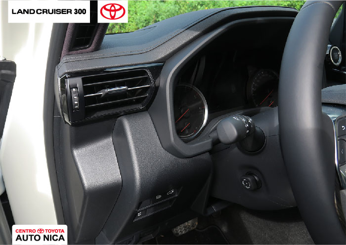 toyota Land Cruiser 300 interior, salida de aire