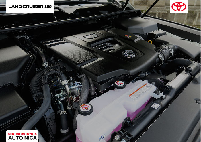 toyota Land Cruiser 300 motor, turbo general
