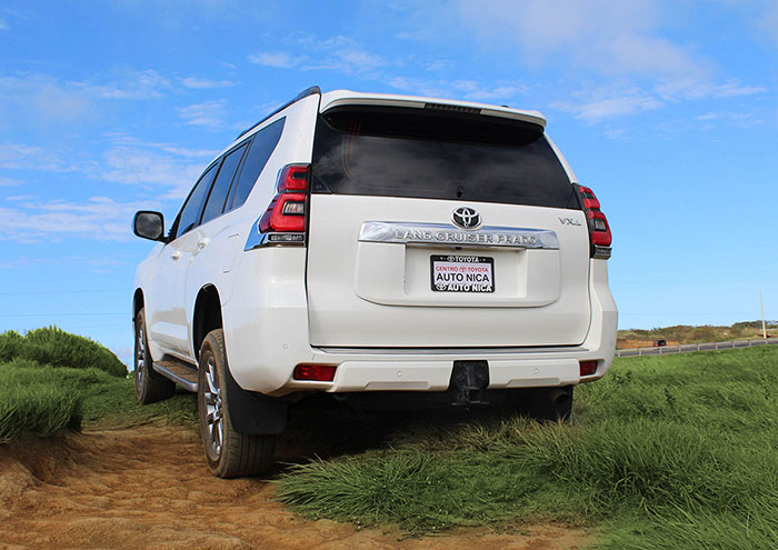 toyota Land Cruiser Prado Exterior diseño trasero