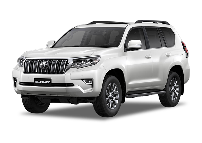 toyota land cruiser prado color blanco perla