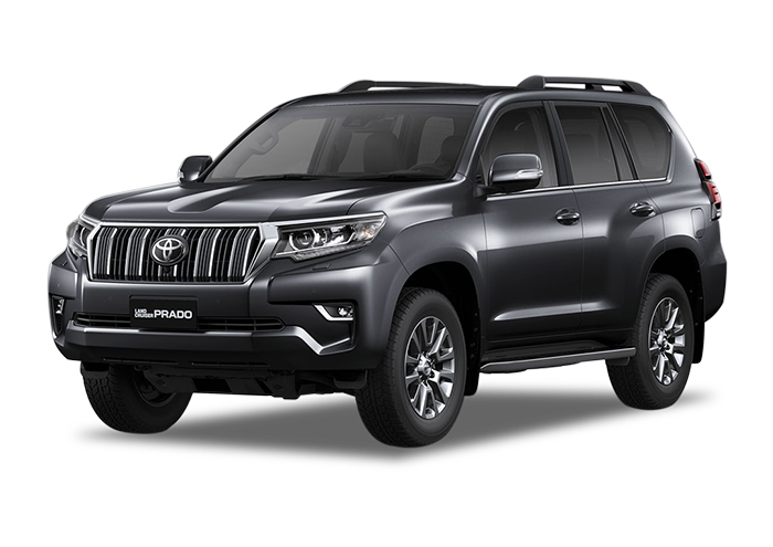toyota land cruiser prado color gris