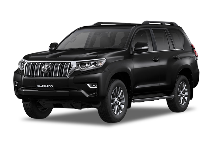 toyota land cruiser prado color negro