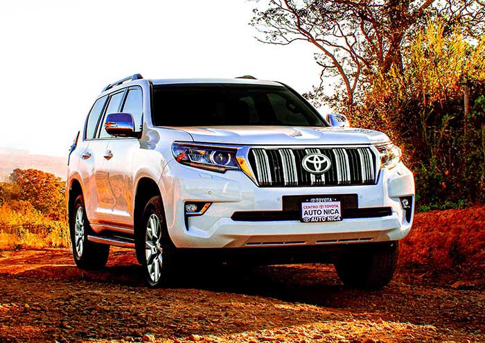 toyota Land Cruiser Prado Exterior diseño lateral