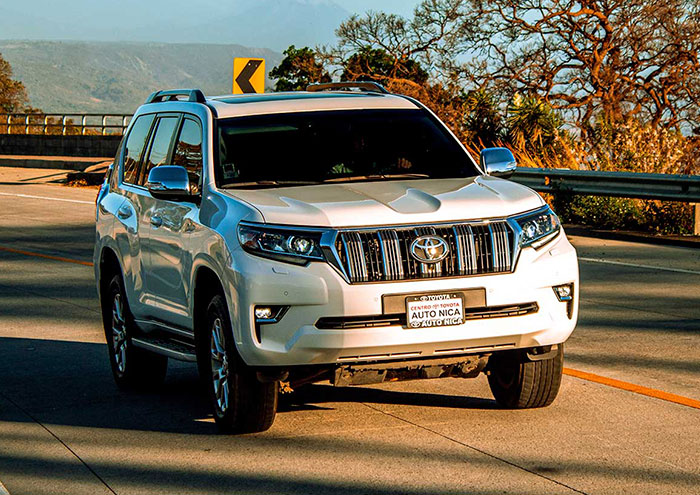 toyota Land Cruiser Prado Exterior carretera nicaragua