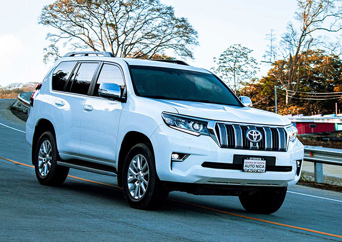 toyota Land Cruiser Prado Exterior diseño lateral