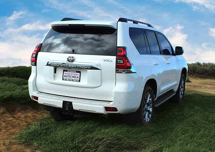 toyota Land Cruiser Prado Exterior diseño parte trasera