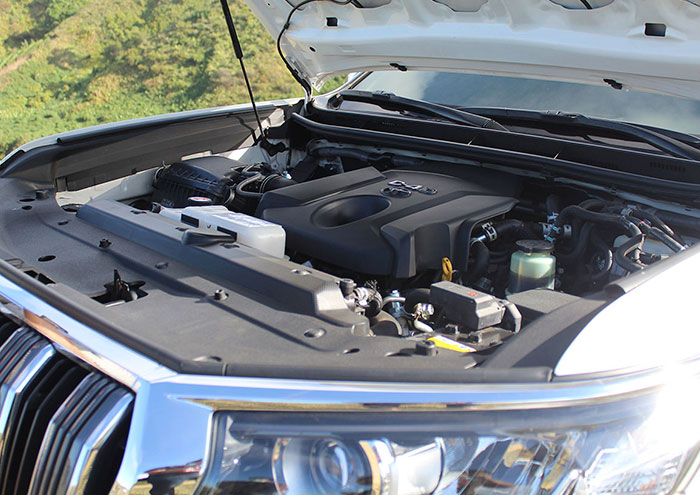 toyota Land Cruiser Prado Motor Detalle