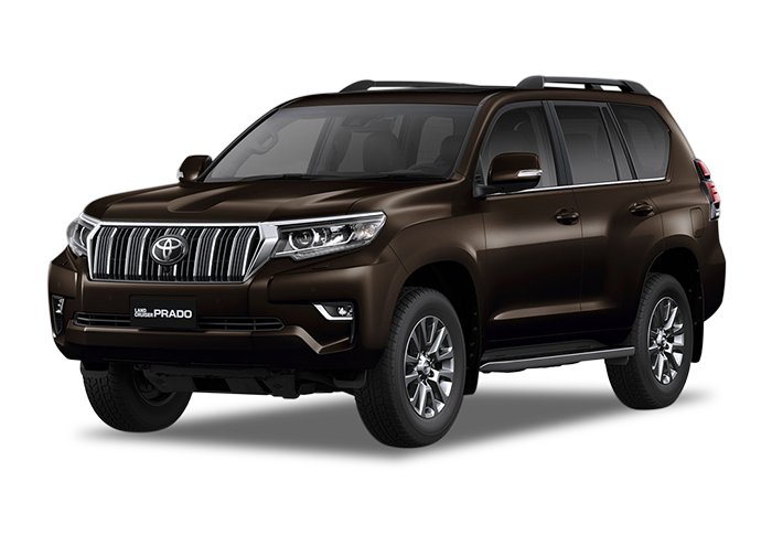 toyota land cruiser prado vintage brown