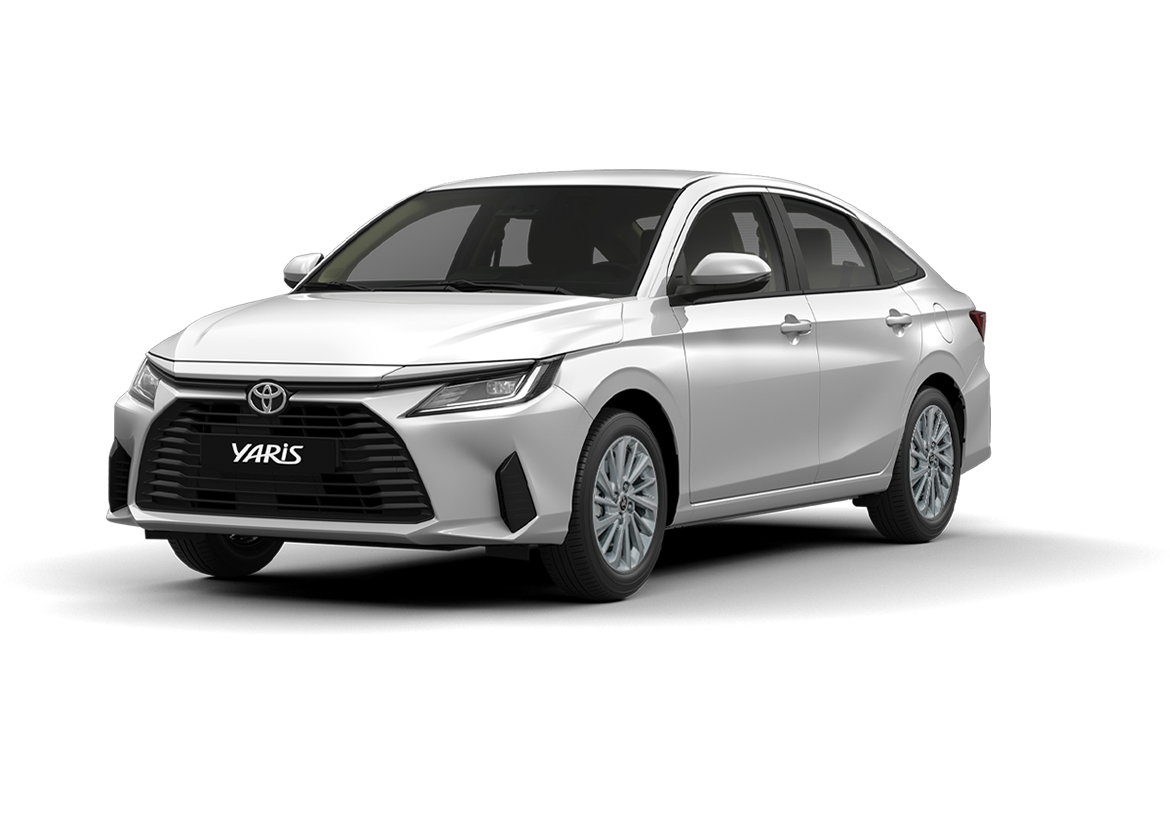 toyota Yaris Sedán color attitude Blanco